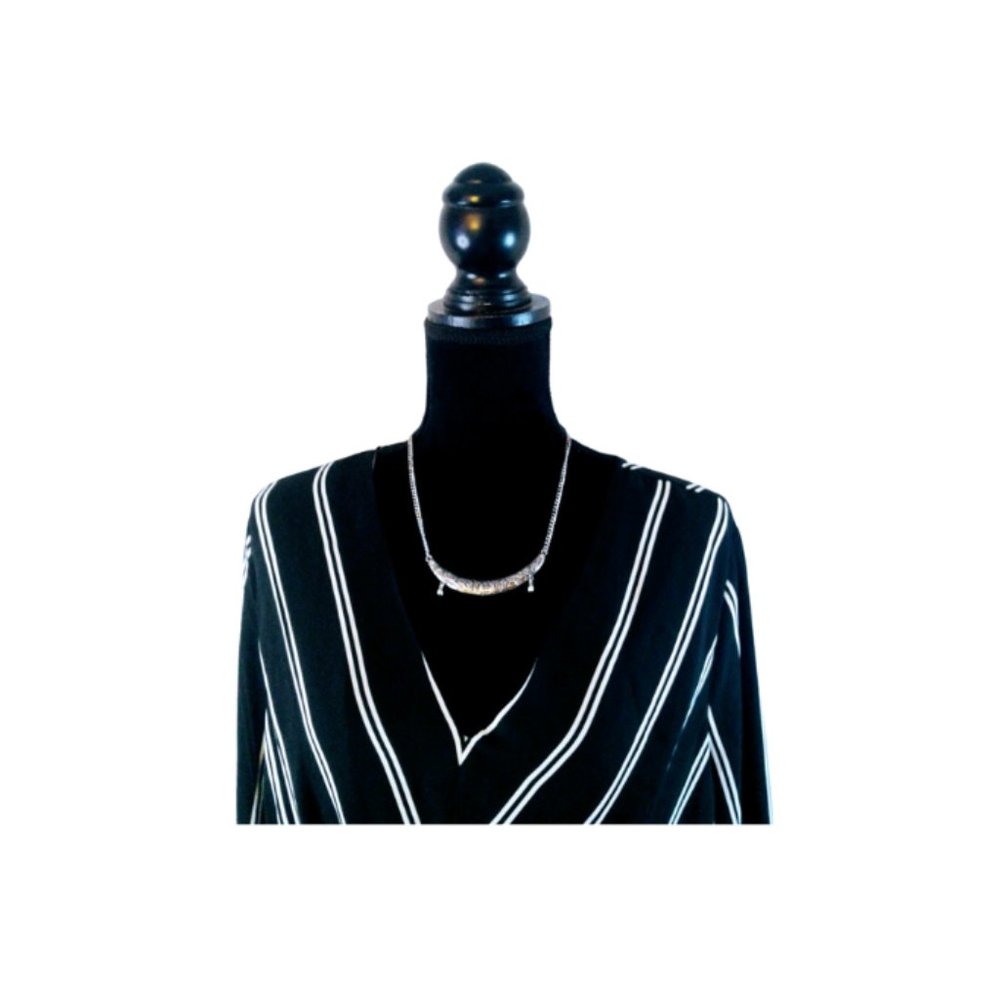 #C54 Women’s Summer Dress Blouse With Tie Belt - Picture 3 of 7